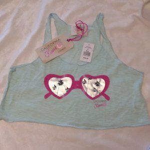 NWT California Kisses Tank